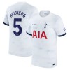 Maillot de Supporter Tottenham Hotspur Hojbjerg 5 Domicile 2023-24 Pour Homme